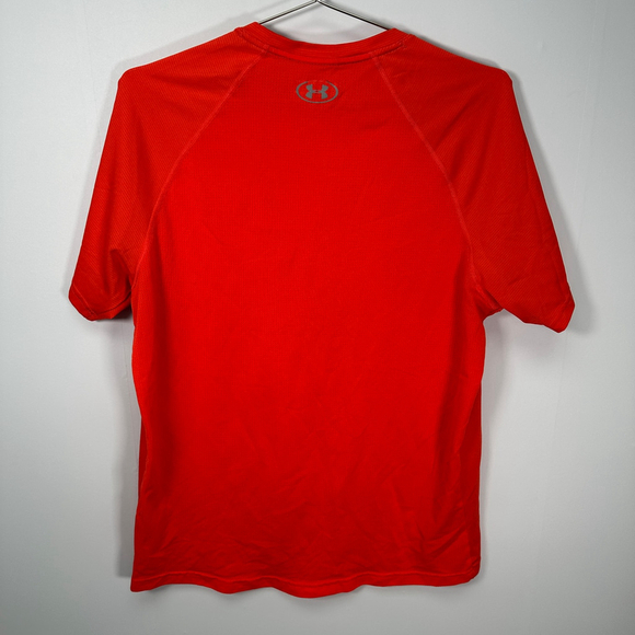 Under‎ Armour Fitted Breathable Bright Red T-shirt XL - Picture 5 of 6